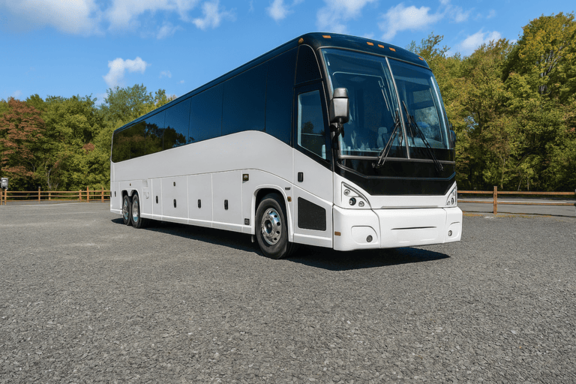 Santa Clarita Coach Bus Service 56 Passenger Charter Bus