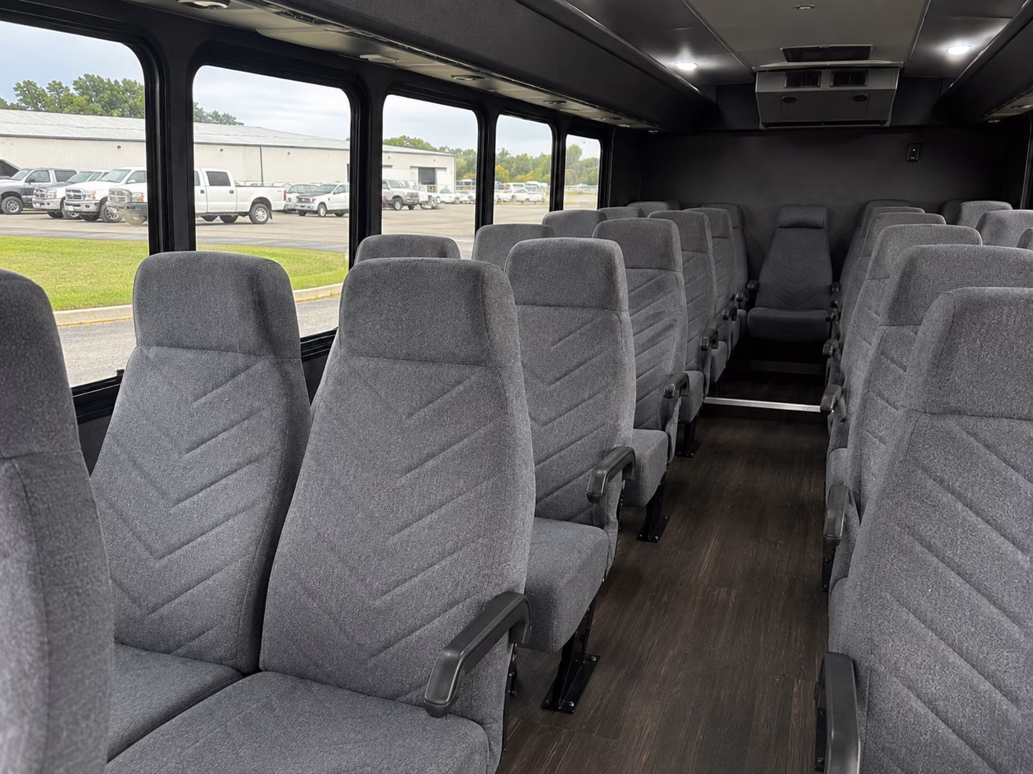 santa clarita 20 passenger minibus inside