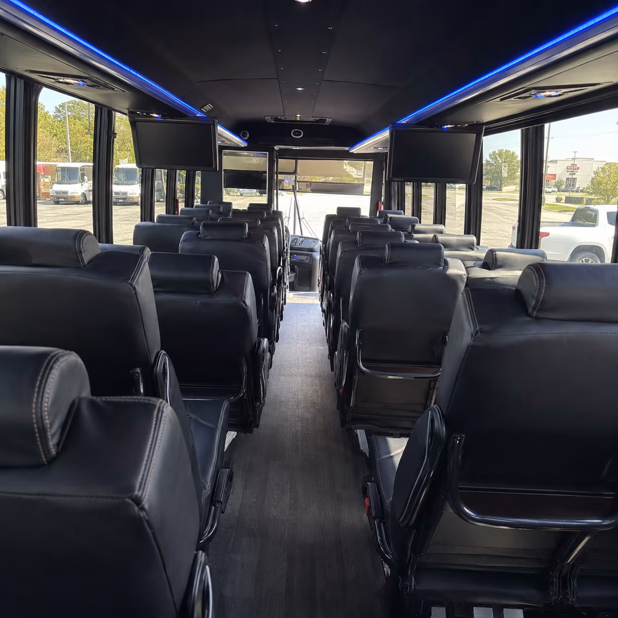santa clarita 30 passenger minibus interior