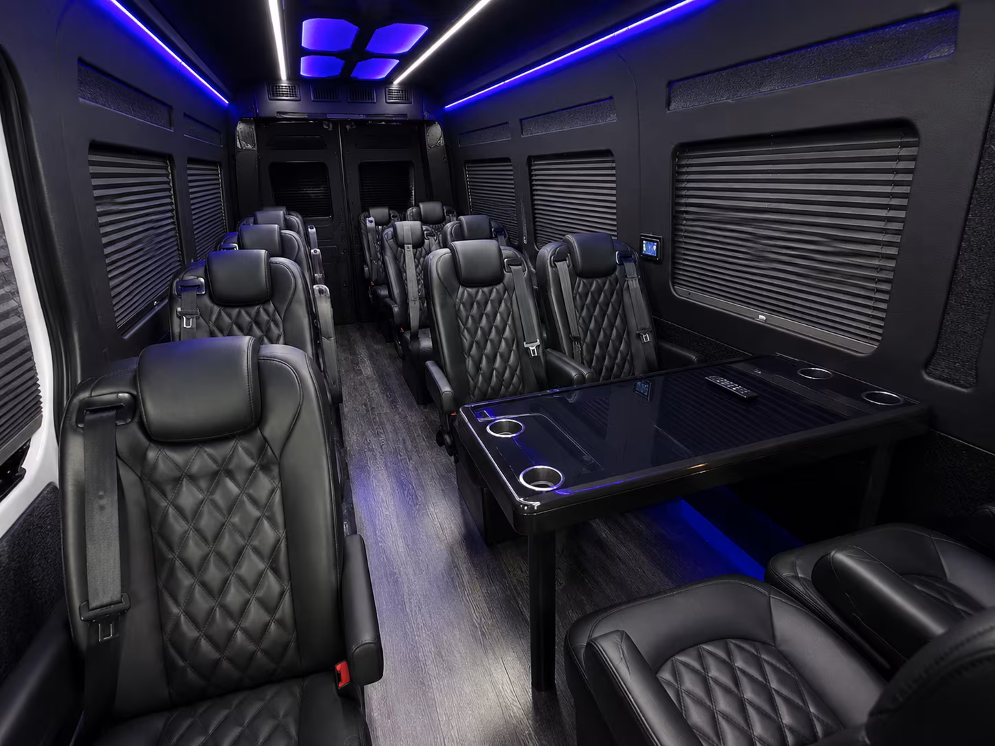 santa clarita corporate event transportation onboard seating