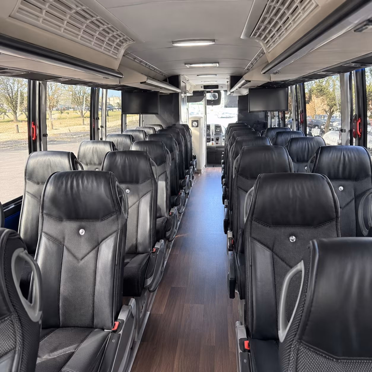 santa clarita employee transportation onboard seating