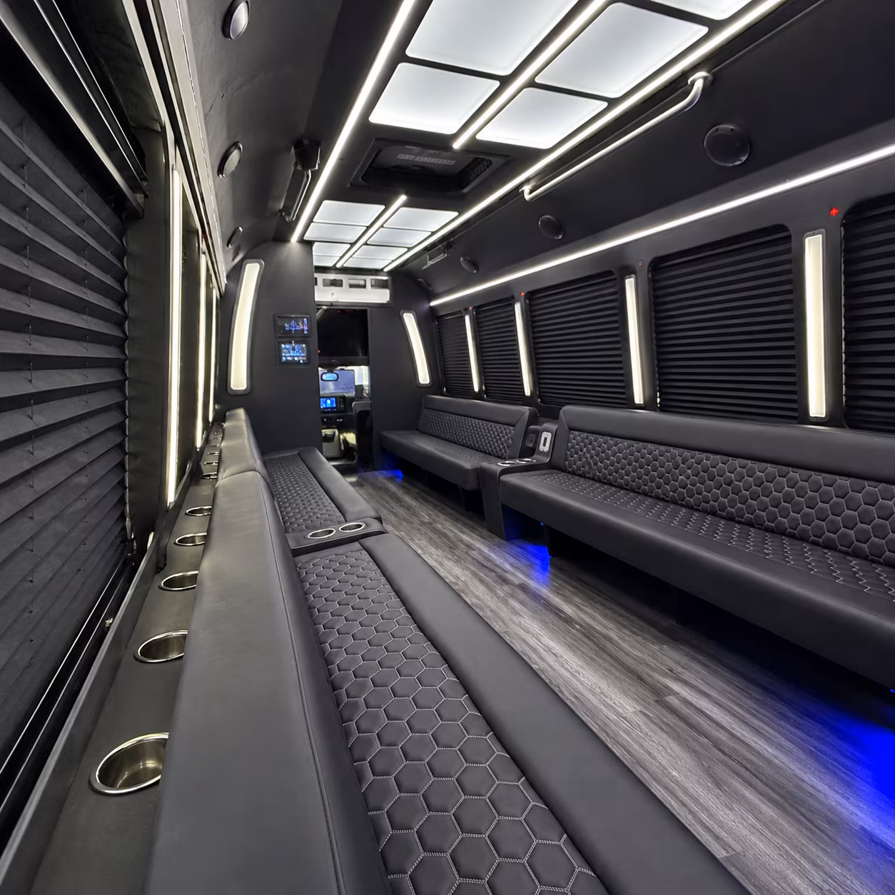 santa clarita wedding party bus rental